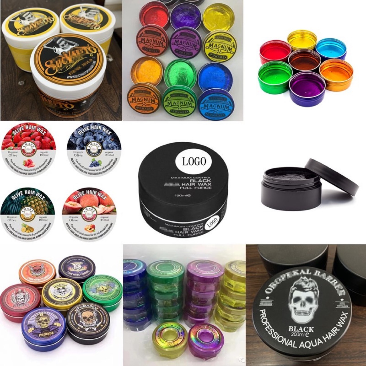 D006 150g hair wax series