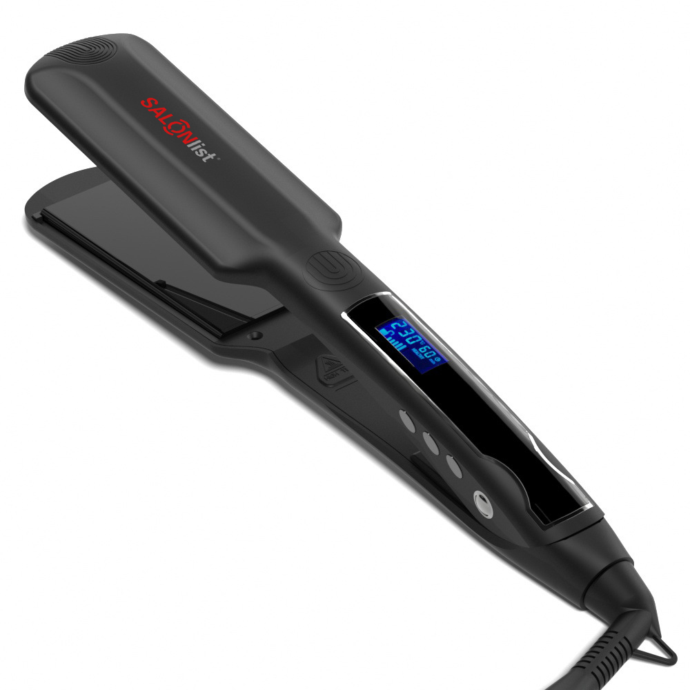 B006 LCD screen wide hair straightener