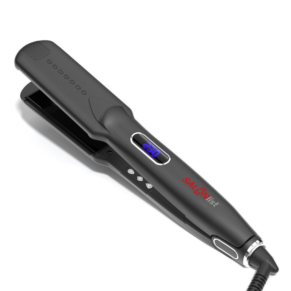 B007 LCD screen wide hair straightener