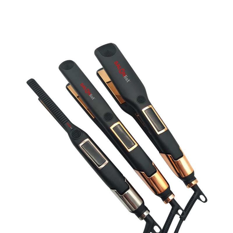 B009 LCD screen 3 sizes hair straightener 
