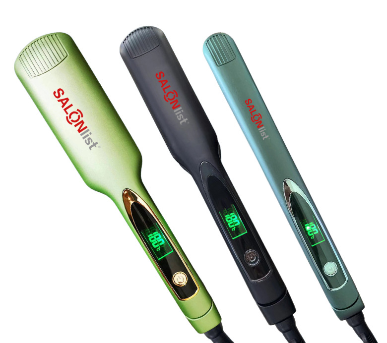 B017 3 sizes LCD screen hair straightener
