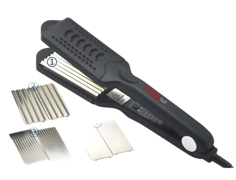 B021 Wave hair straightener