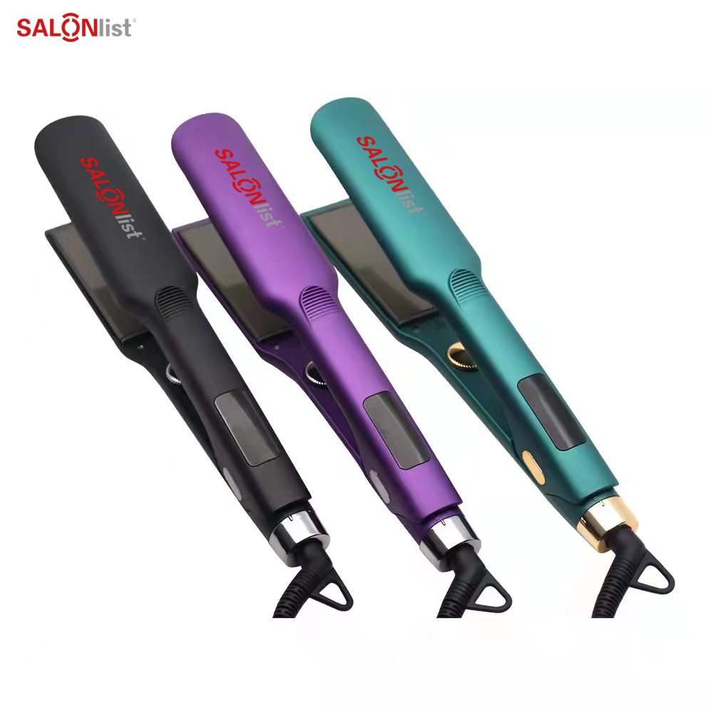 B032 LCD 3 colors hair straightener