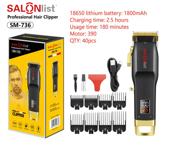 S024 LED display ,USB charge,hair trimmer/clipper