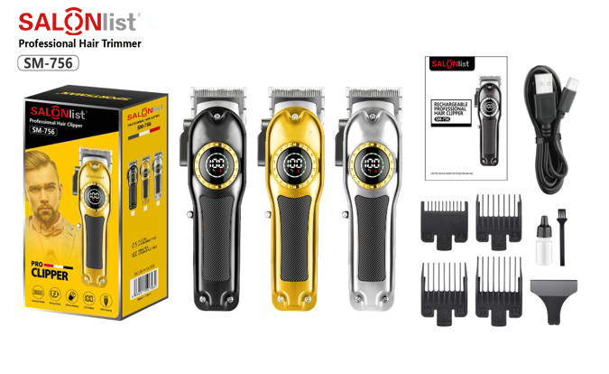 S036  LED display ,USB charge,hair trimmer/clipper