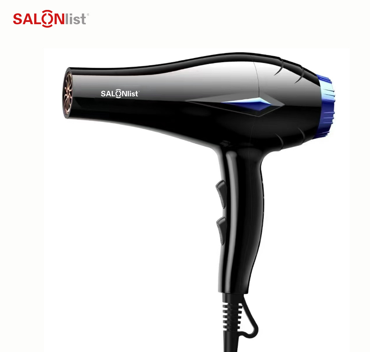 A045 Fashion blue/black hair dryer OEM 1600-2300w