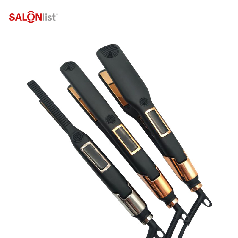 B009 LCD screen 3 sizes hair straightener 